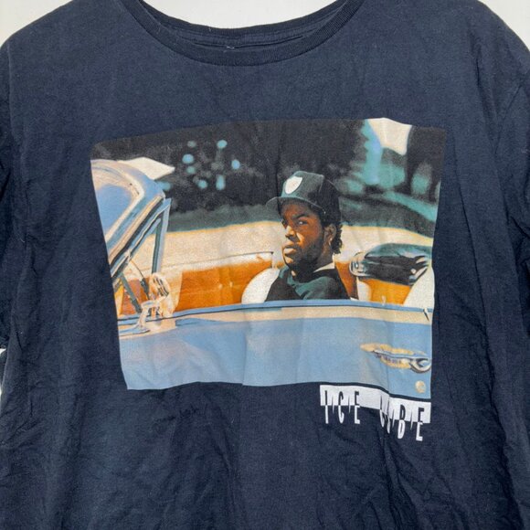Ice Cube Impala Graphic Black T-Shirt Hip Hop Rap Mens XL - Picture 9 of 10